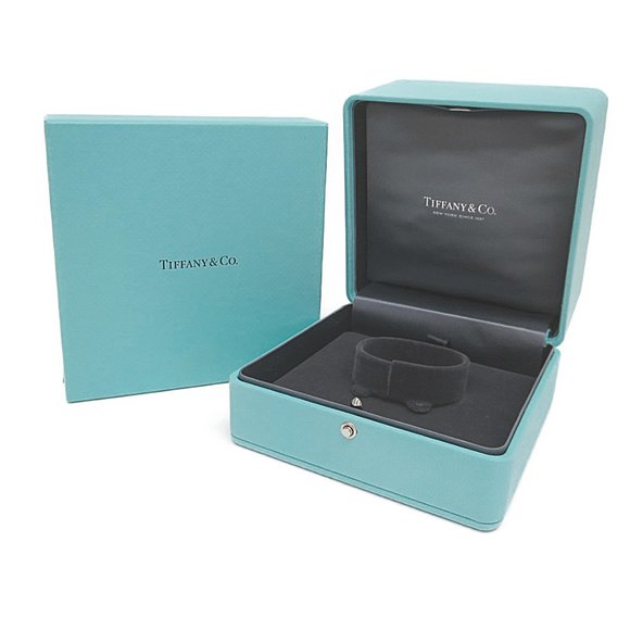 TIFFANY T-wire Bracelet Pink Gold [18K] Shell Bangle Pink Gold - Picture 10 of 10